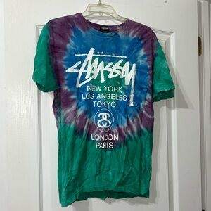 Tie-dye Stussy T-shirt